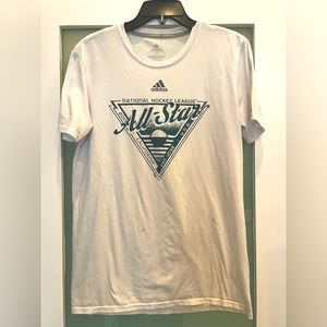 Adidas NHL All Star Souvenir T-Shirt. Size Medium.